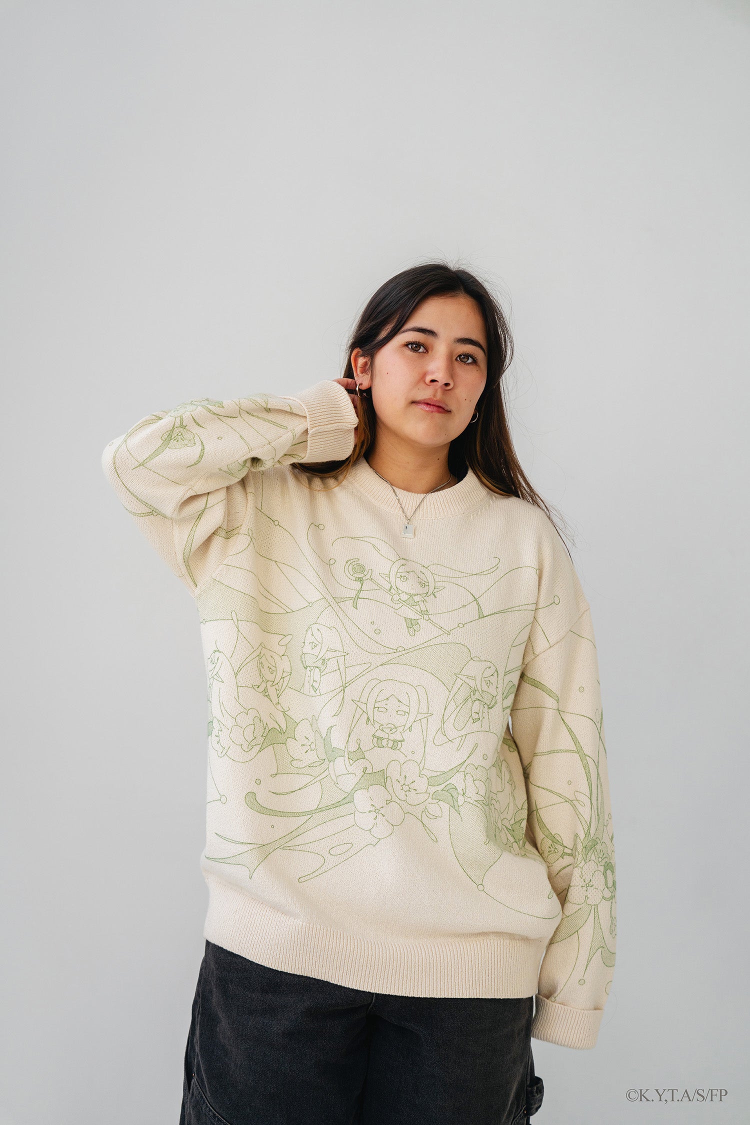 Timelapse Frieren Knit Sweater