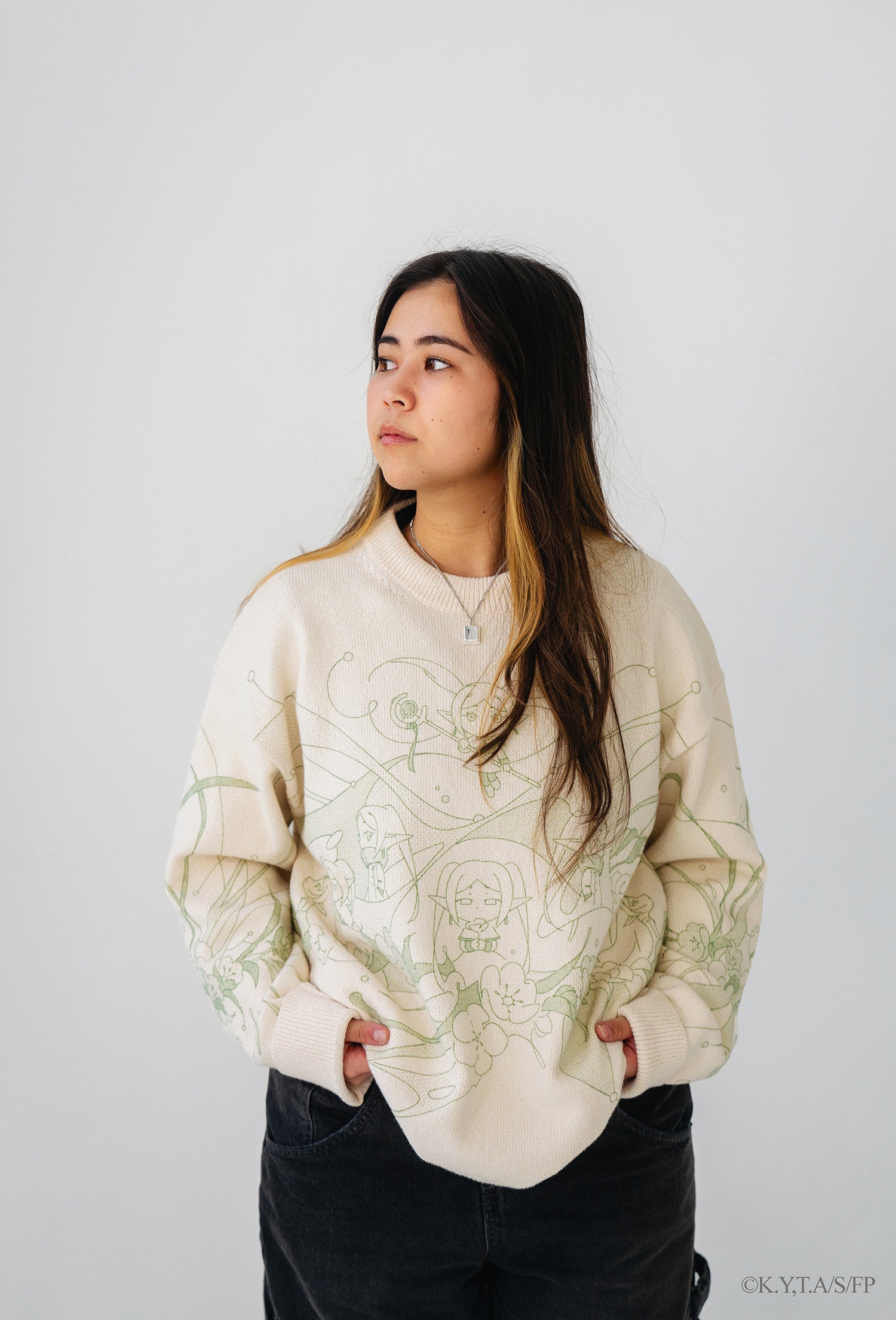 Timelapse Frieren Knit Sweater
