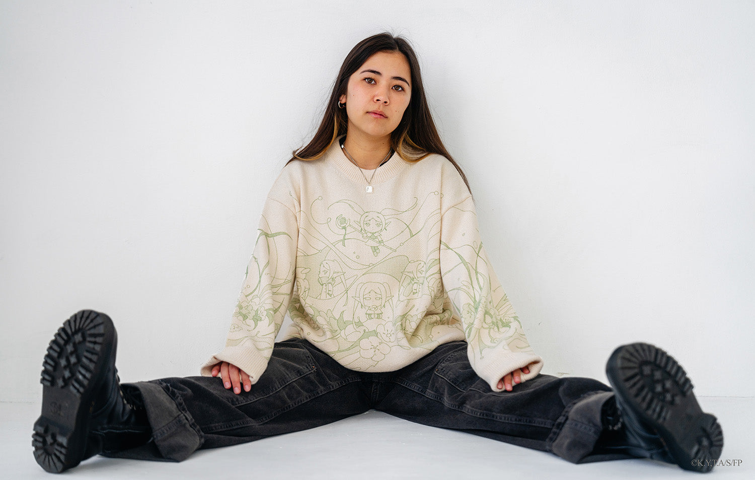 Timelapse Frieren Knit Sweater